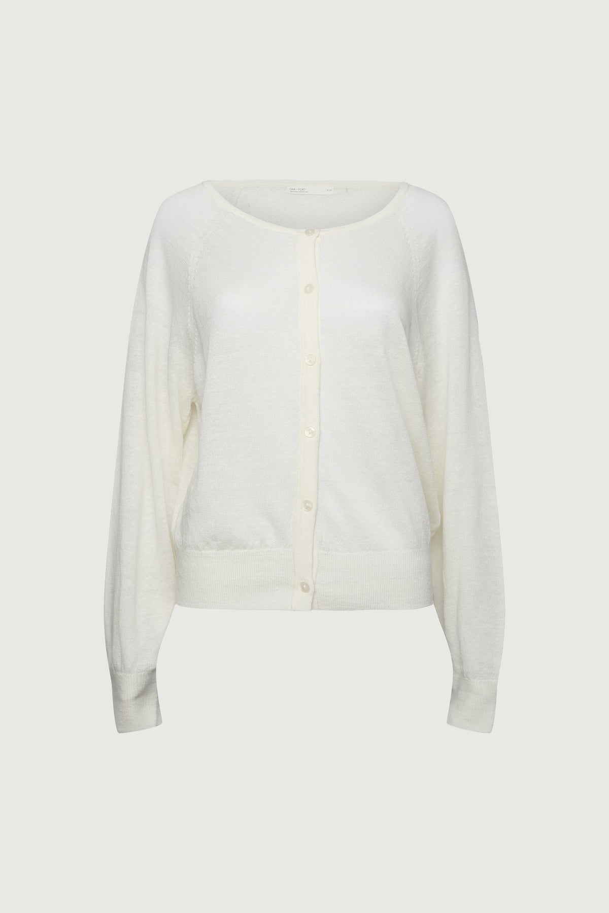 LINEN BLEND CARDIGAN