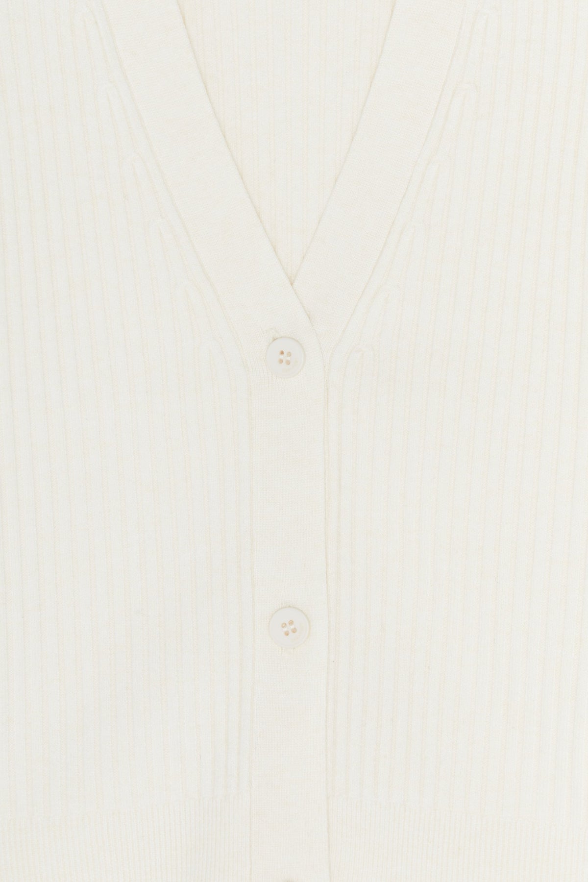 PUFFY SHOULDER CARDIGAN