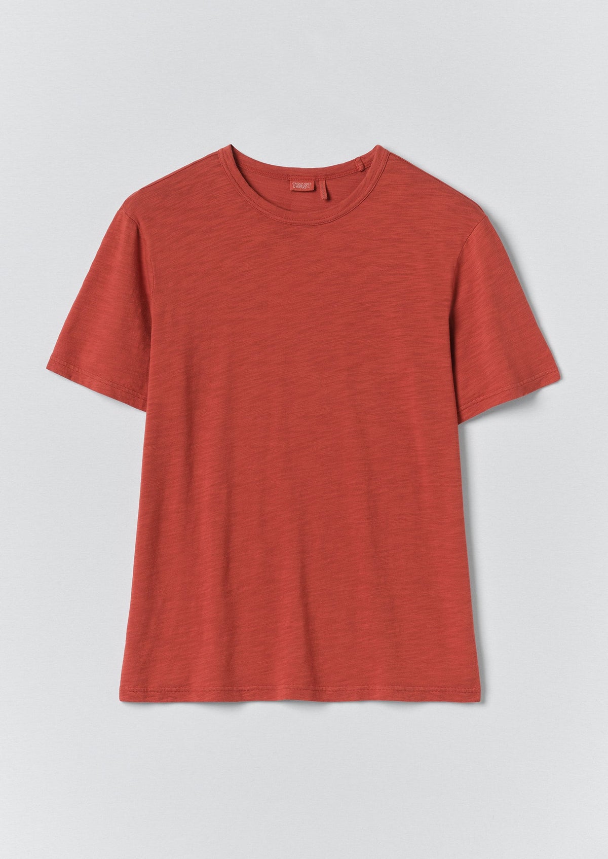 Theo Organic Cotton Short Sleeve Tee | Terracotta