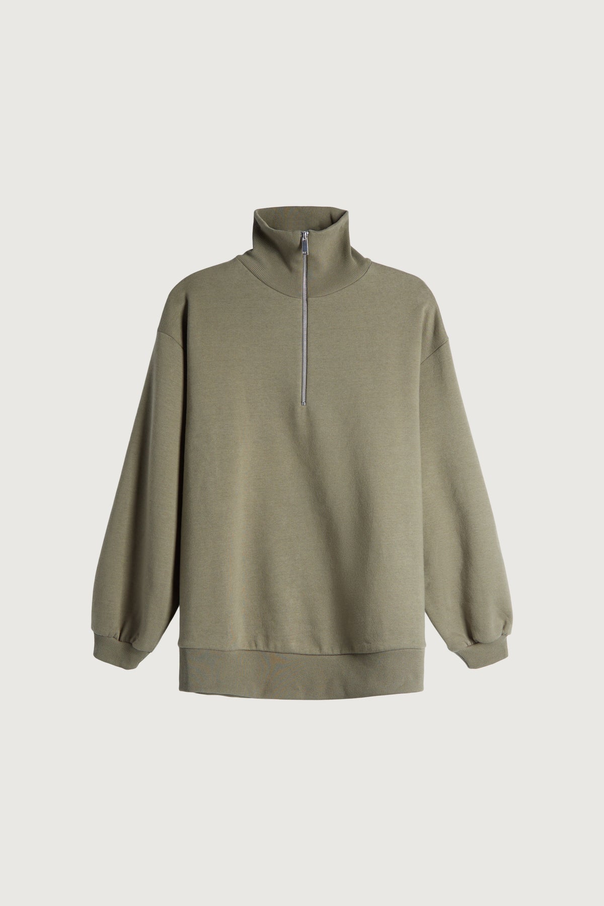QUARTER ZIP SWEATSHIRT