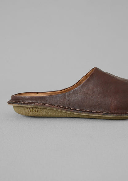 Vibae Mules | Cocoa Brown
