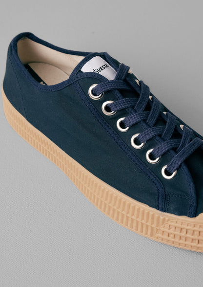 Novesta Star Master Waxed Cotton Trainers | Indigo