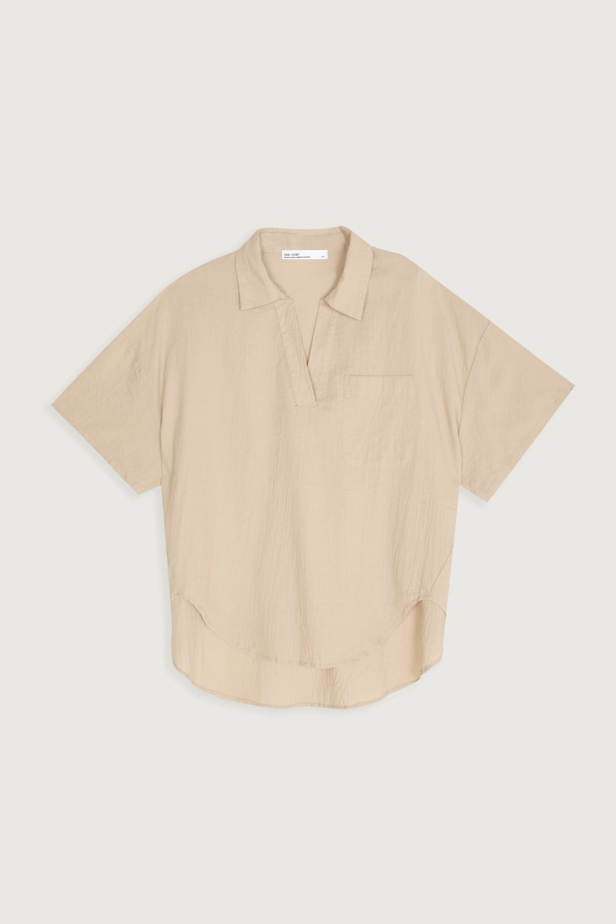 COLLARED BLOUSE