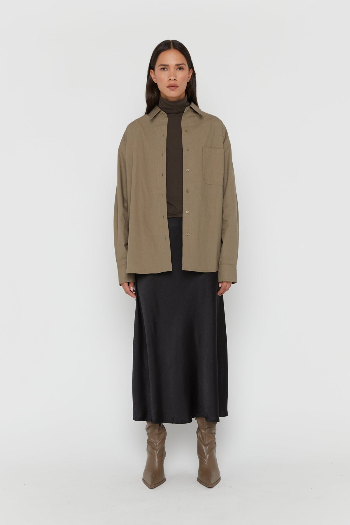 OVERSIZED POPLIN SHIRT