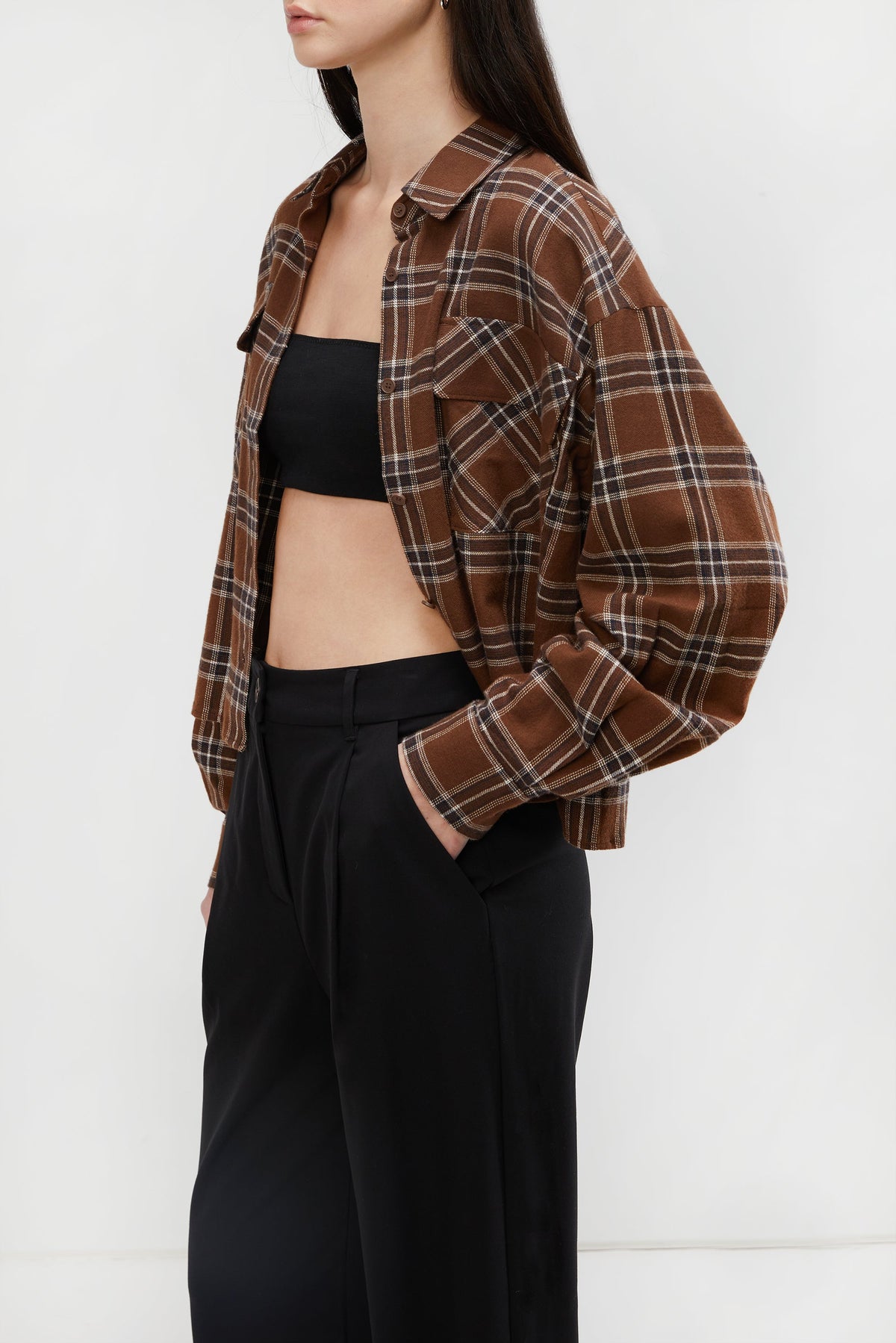 OVERSIZED PLAID SHIRT