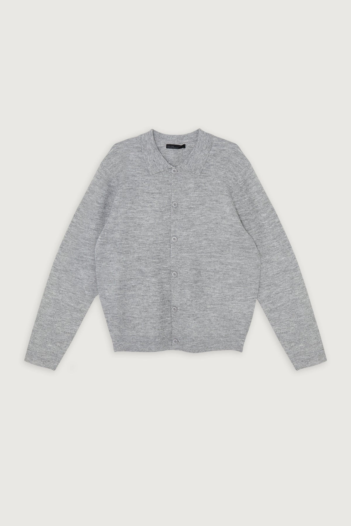 COLLARED CARDIGAN