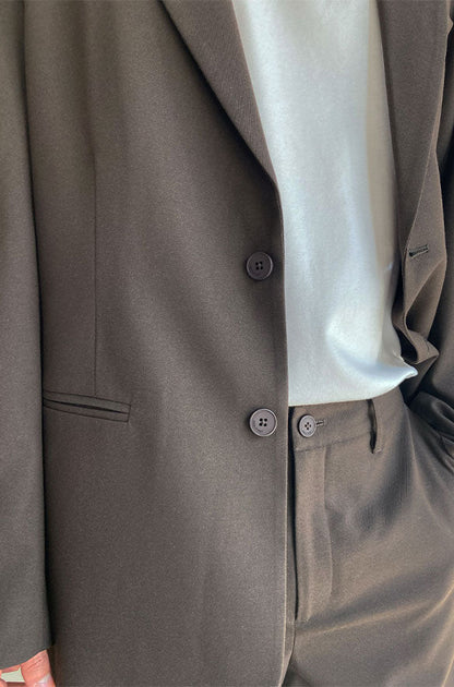 RELAXED FIT BLAZER