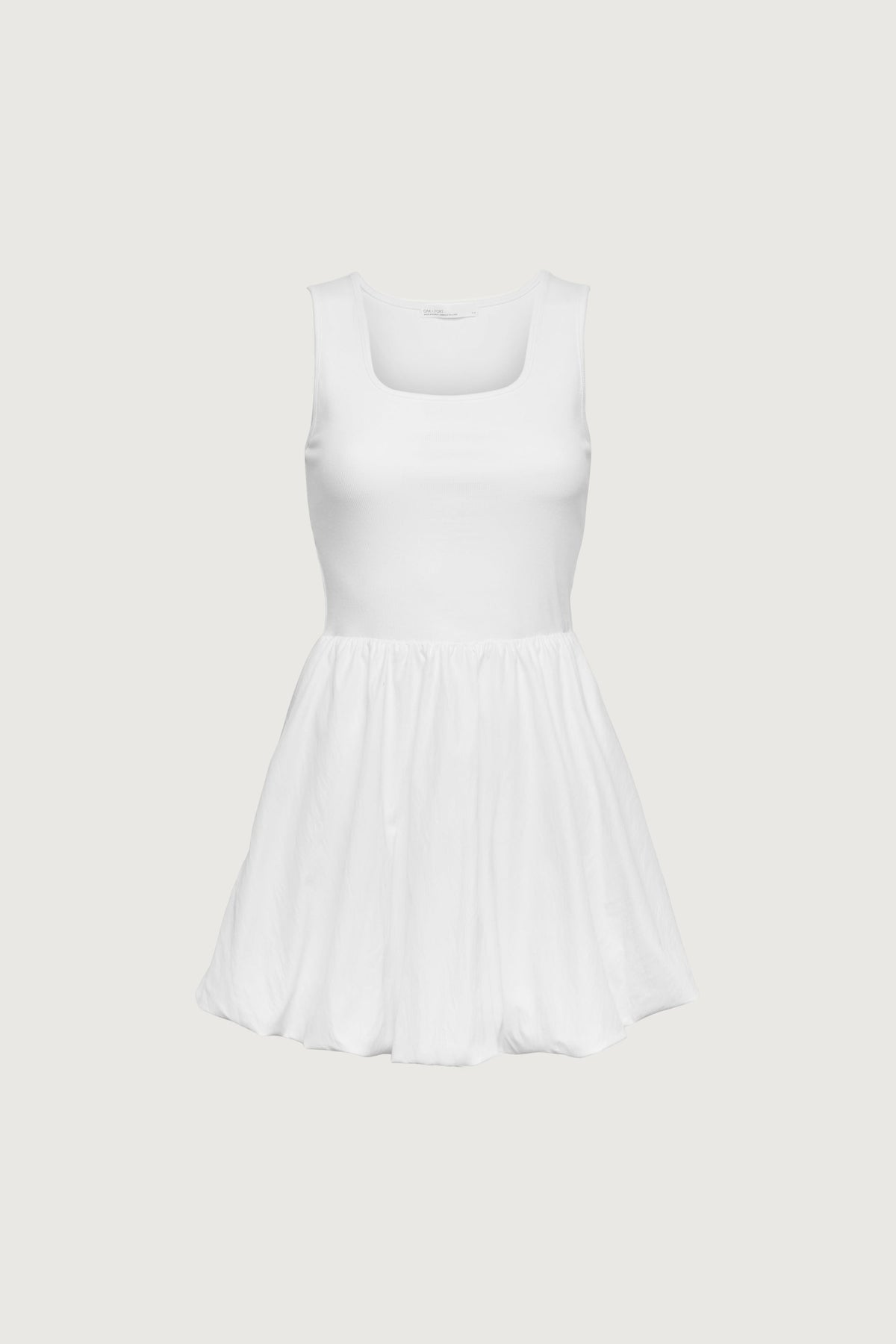 MINI BUBBLE HEM DRESS