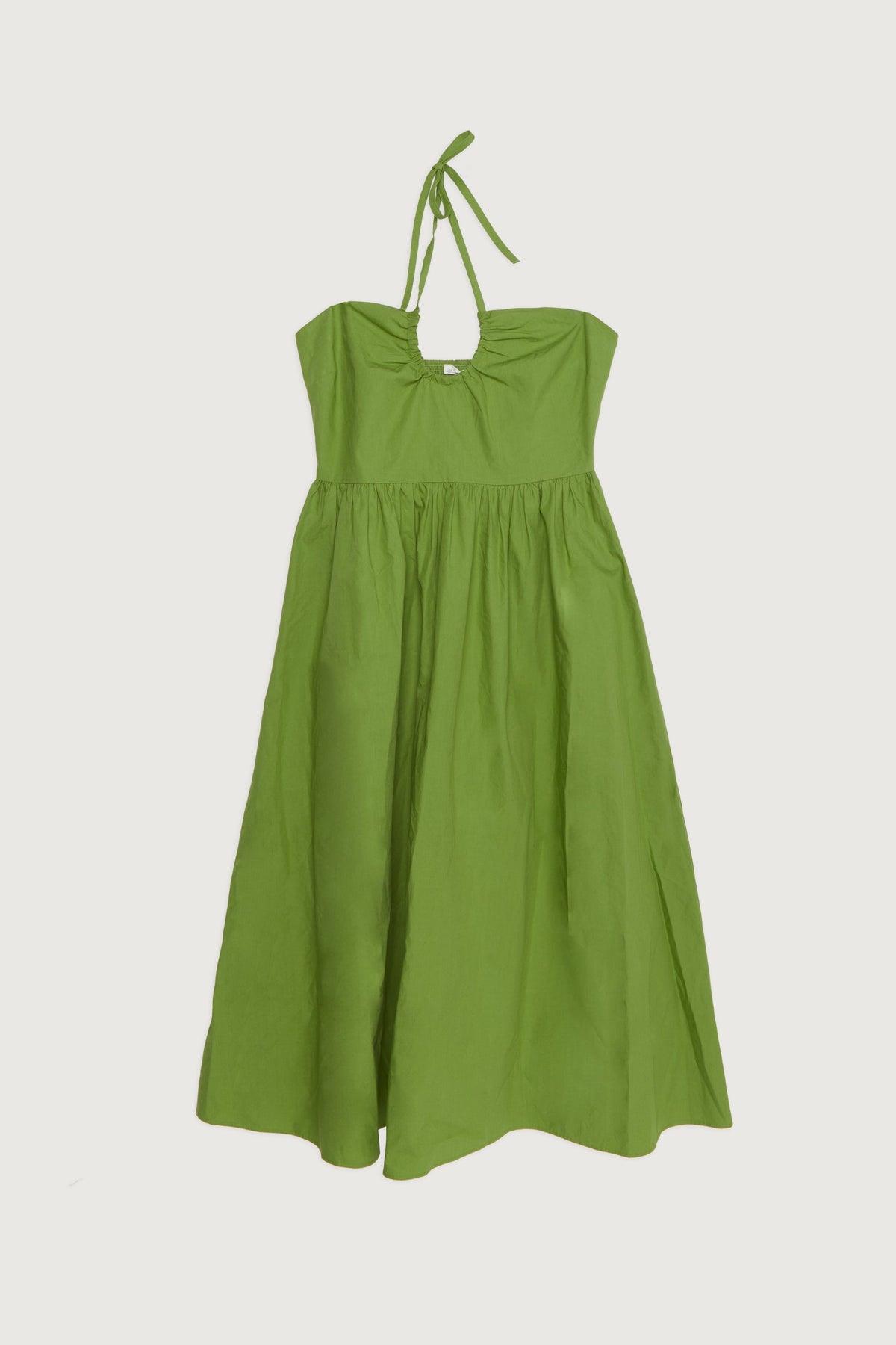 HALTER NECK MIDI DRESS