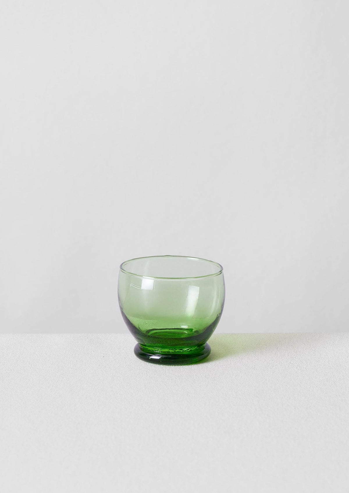 Rounded Moroccan Glasses Set | Green