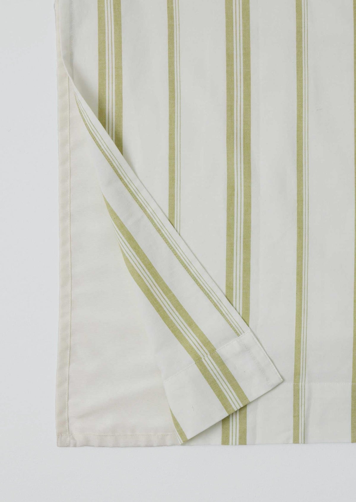 Sail Stripe Shower Curtain | Chalk/Fern