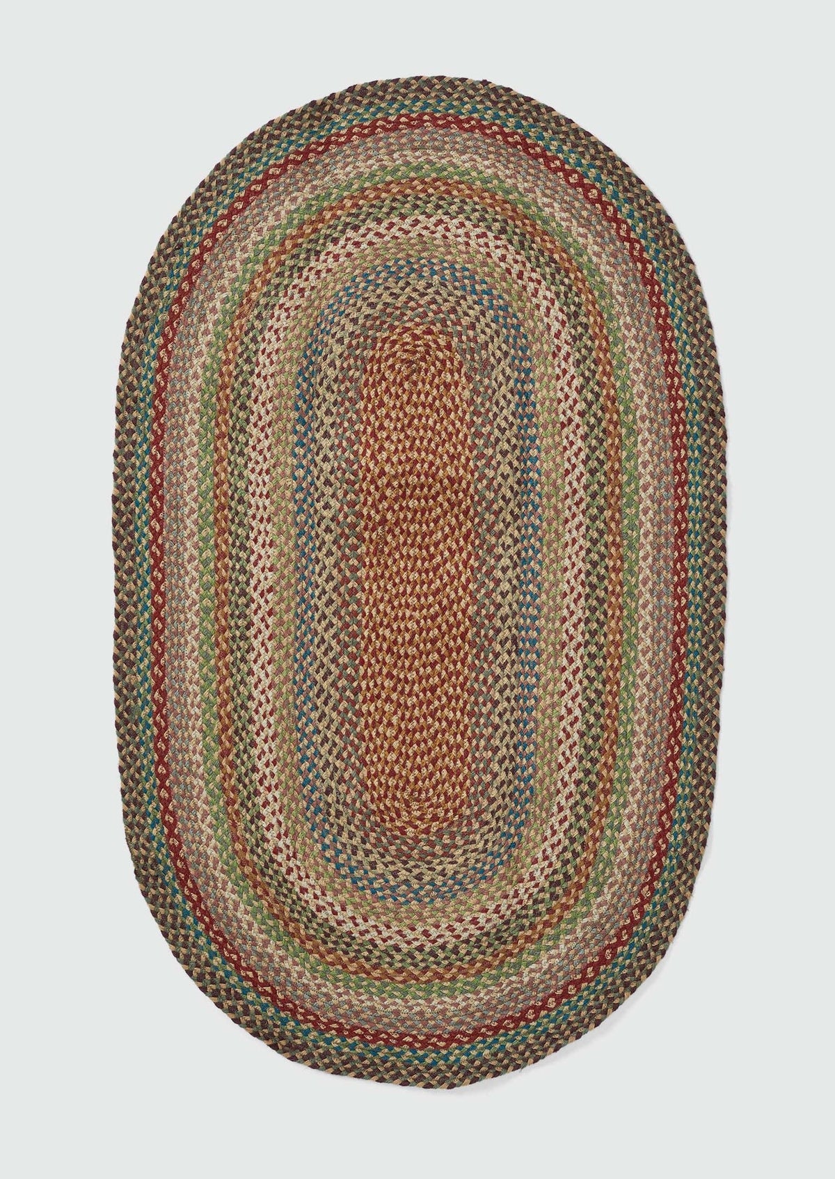 The Braided Rug Company Organic Jute Rug | Multi