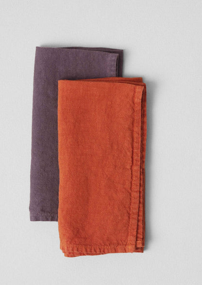 Washed Linen Napkin | Firecracker