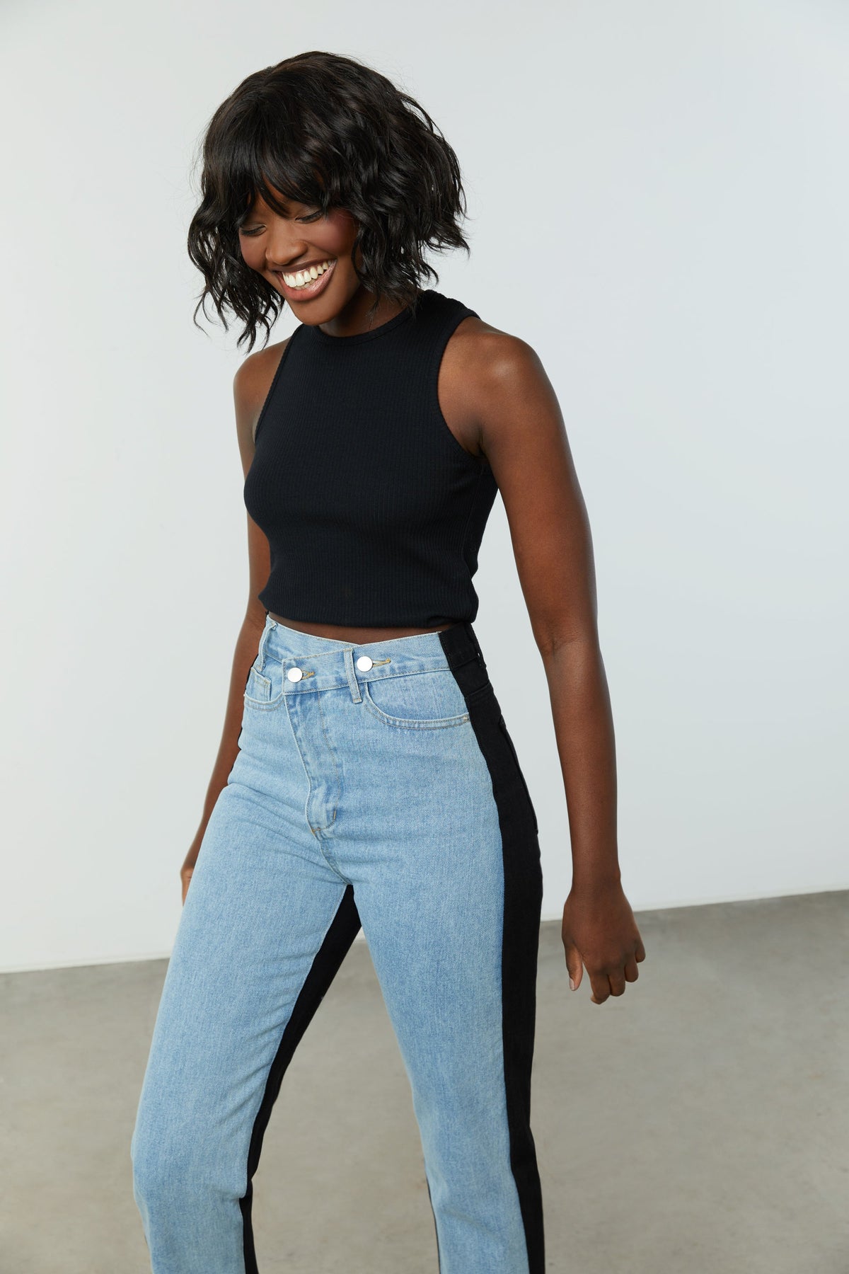 CROSSOVER FRONT JEAN