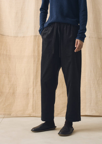 Suki Organic Cord Trousers | Charcoal