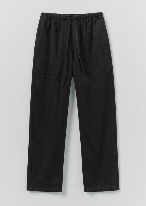 Suki Organic Cord Trousers | Charcoal