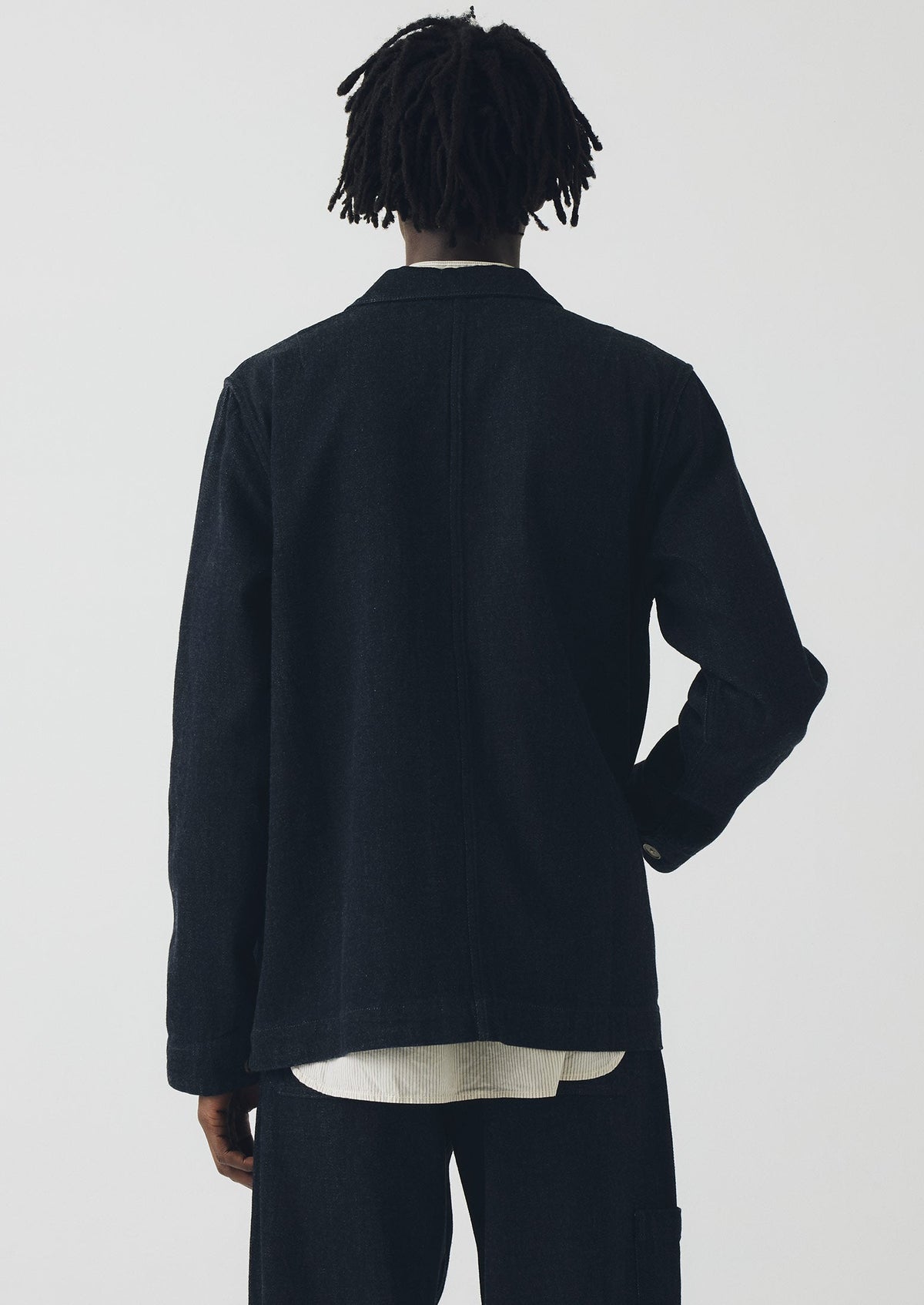 Monty Japanese Denim Jacket | Indigo