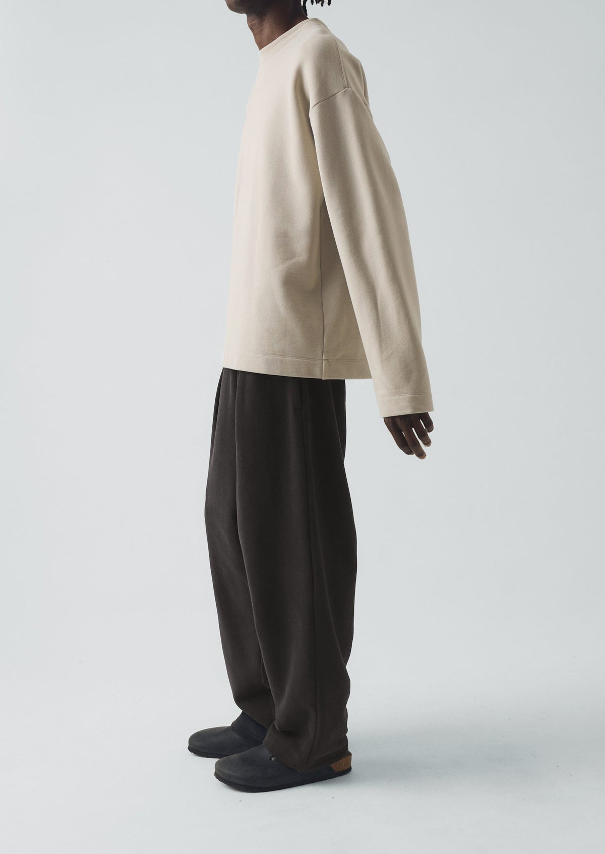 Loopback Jersey Sweatshirt | Oat Grey