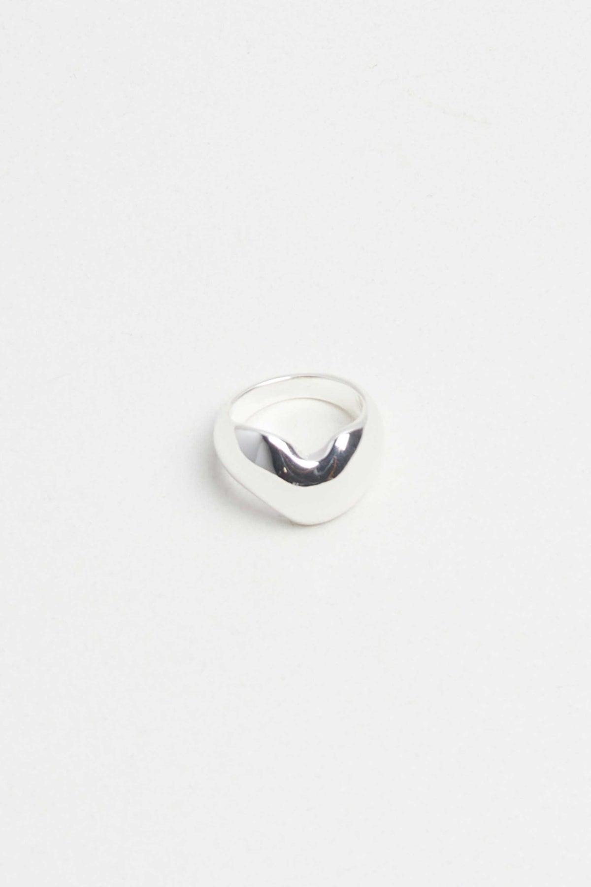 BOLD ABSTRACT DOME RING