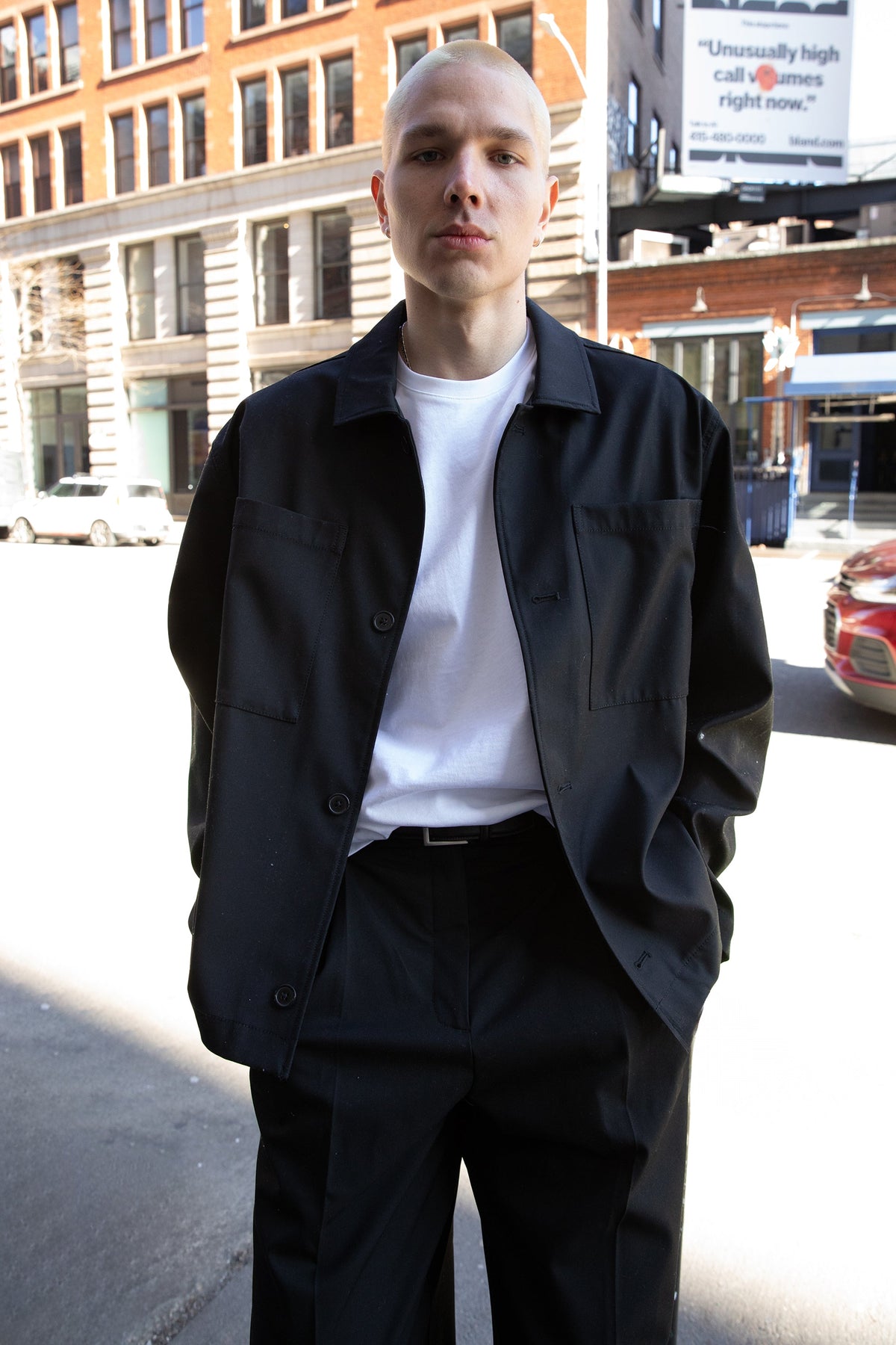 BUTTON UP SHACKET