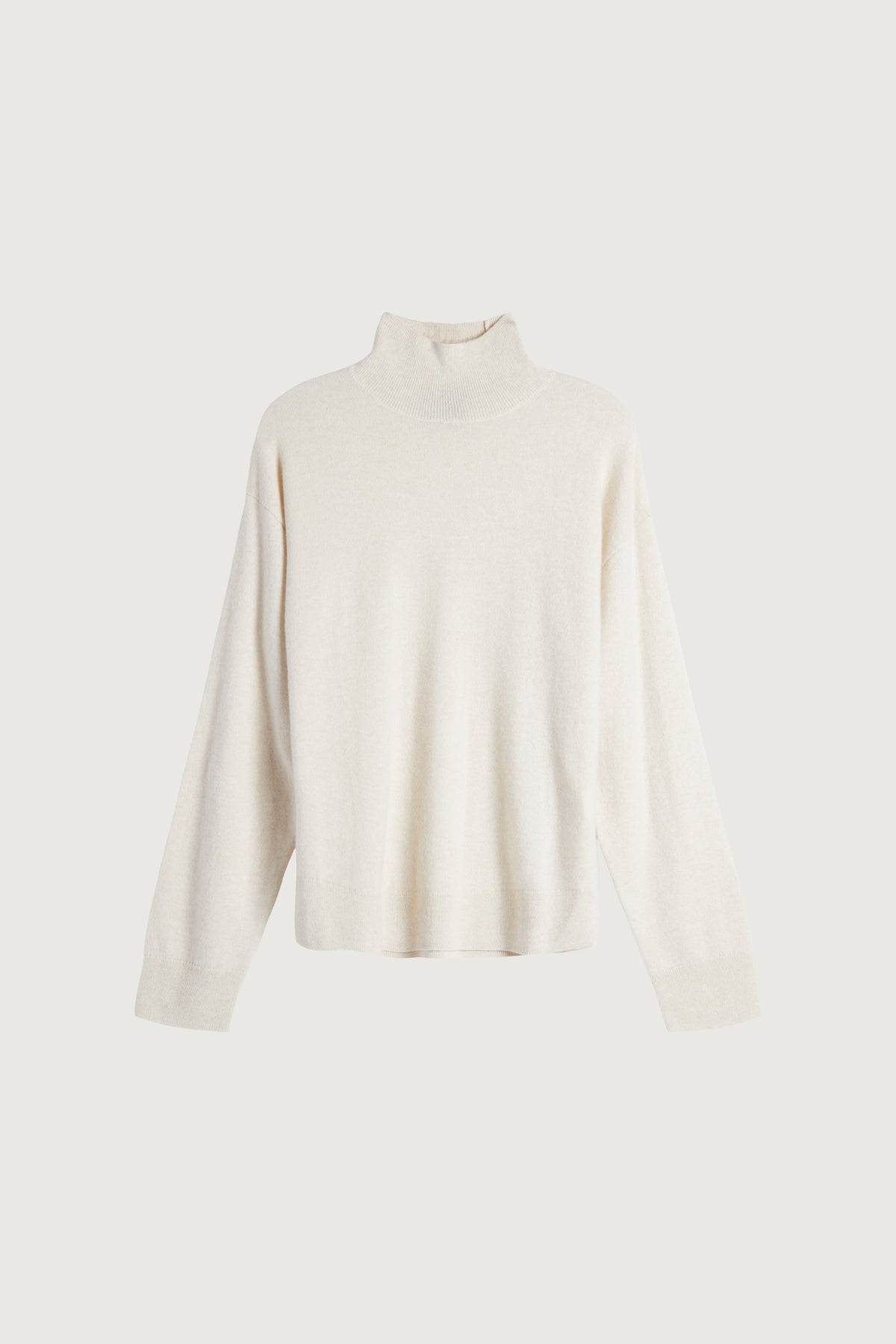 100% CASHMERE TURTLENECK SWEATER