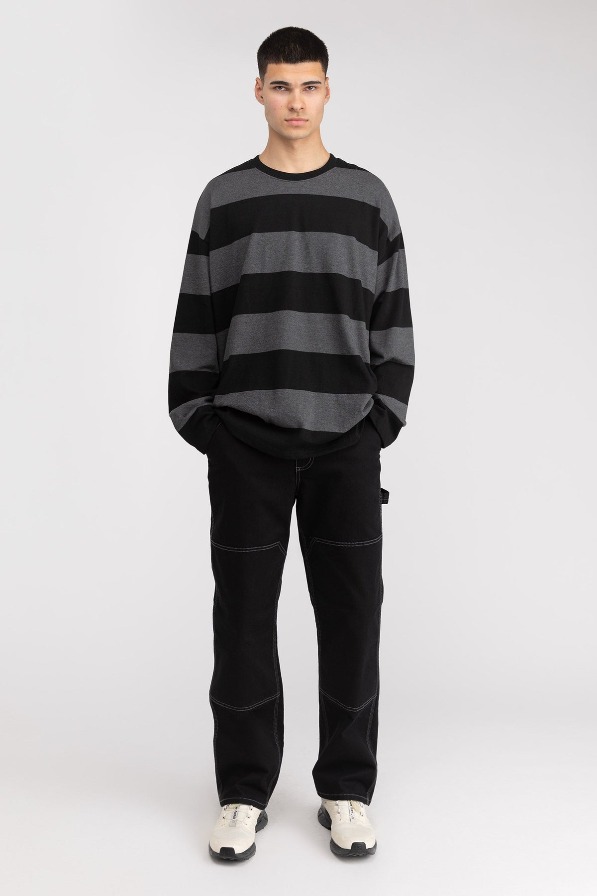 OVERSIZED STRIPED TOP