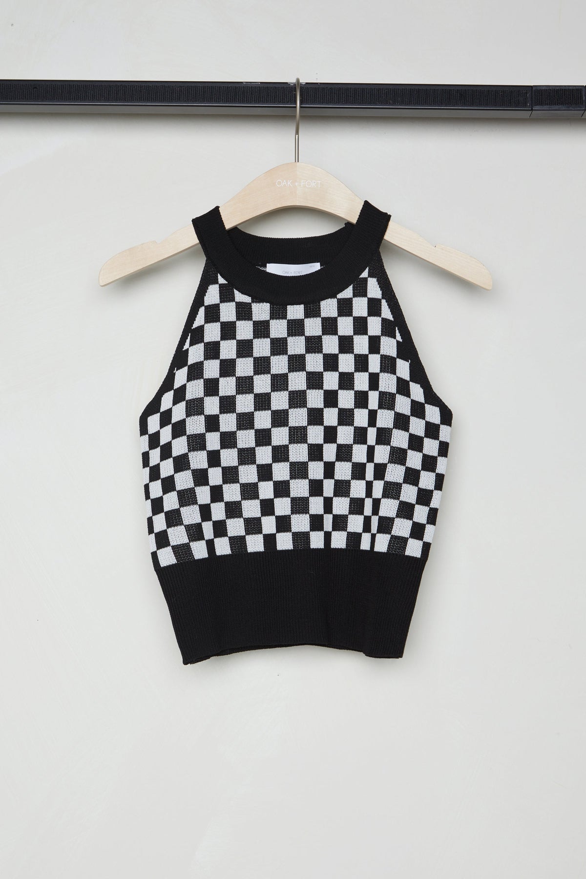 CHECKERED HALTER TANK