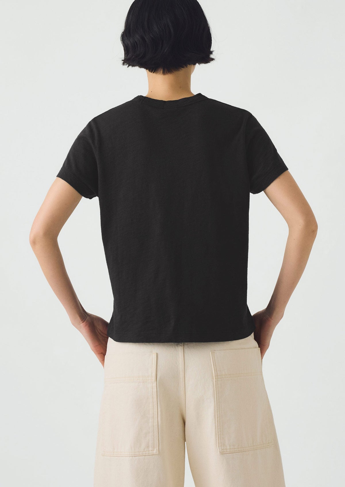 Sadie Organic Cotton Boy Tee | Carbon Black