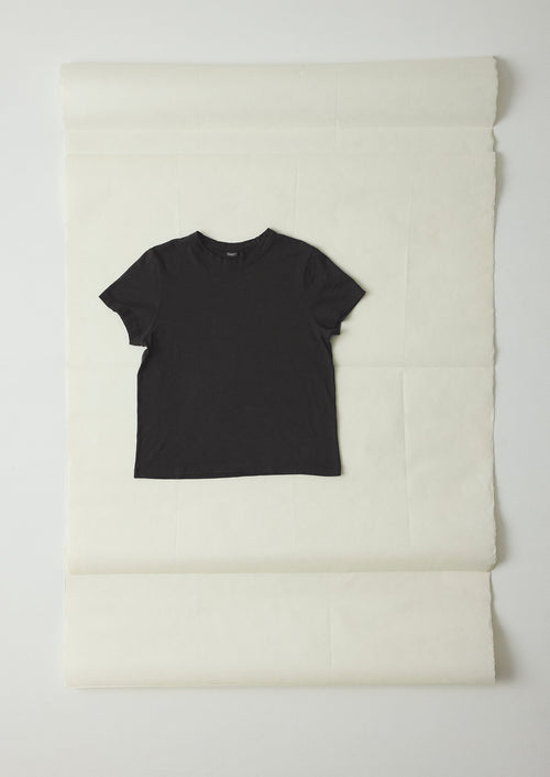 Sadie Organic Cotton Boy Tee | Carbon Black