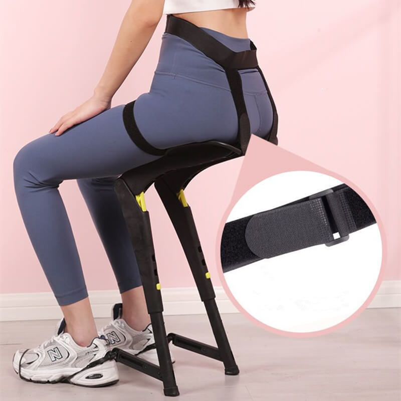 Wearable Lightweight Exoskeleton Seat – Hands-Free Support for Work & Everyday Activities