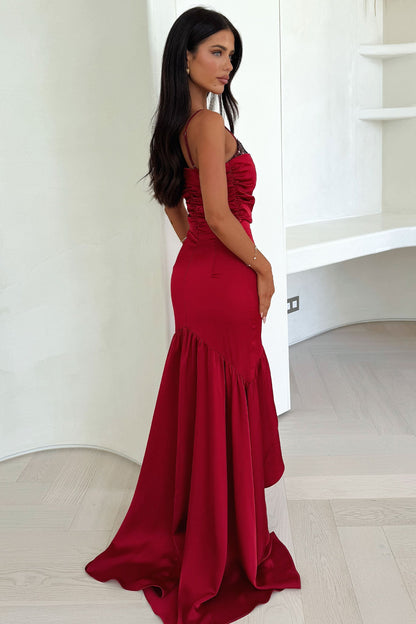 Maris Maxi Dress - Red